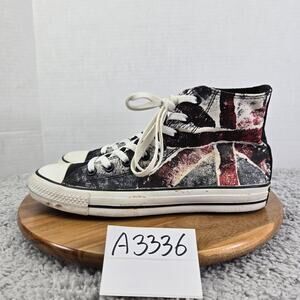 Converse CTAS All Star Hi Ox Union Jack UK United Kingdom Casual Sneaker Men 8.5
